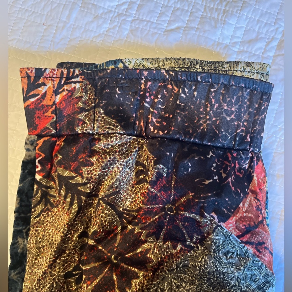 NWOT Johnny Was Mabel 100% Silk palazzo pants size XS! - Picture 6 of 9